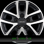 MONACO MONACO CL2T 6,5x16 5x118 ET66.00 glanzschwarz poliert