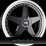 TEC GT EVO-R 8x18 5x100 ET40.00 schwarz glanz hornpoliert (bpl)