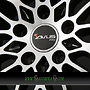 AVUS AC-MB5 8x18 5x112 ET57.00 black polished