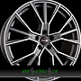 AVUS AF18 8x18 5x100 ET35.00 matt anthracite polished