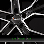 AVUS AF18 8x18 5x112 ET28.00 black polished