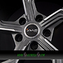 AVUS AF20 8x18 5x112 ET28.00 matt anthracite polished