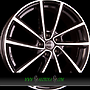 BORBET V 7x19 5x108 ET47.50 black polished glossy