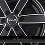 AVUS AC-V61 7x17 6x130 ET62.00 black polished