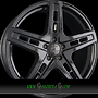 Wheelworld WH38 9x20 5x130 ET30.00 schwarz glänzend lackiert (sw+)