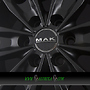 MAK PEAK 7,5x17  ET30.00 matt black