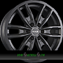 MAK PEAK 7,5x17  ET38.00 matt black