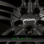 RONAL R58 8x20 5x114,3 ET50.00 mcr jetblack-white rim