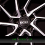 DOTZ SPA 8x18 5x112 ET40.00 dark - schwarz glänzend frontpoliert