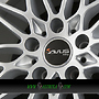 AVUS AC-MB5 9x19 5x112 ET44.00 hyper silver