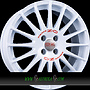 OZ SUPERTURISMO WRC 7x17 4x108 ET42.00 race white + red lettering