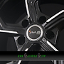 AVUS AF20 8,5x19 5x112 ET30.00 black polished