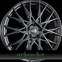 DOTZ FUJI 7,5x18 4x100 ET35.00 grey - gunmetal