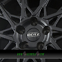 DOTZ FUJI 7,5x18 4x100 ET45.00 grey - gunmetal