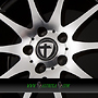 TOMASON TN1 FLOW 8x20 5x112 ET45.00 black polished