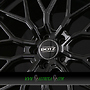 DOTZ SUZUKA 8x18 5x108 ET45.00 black - schwarz glänzend