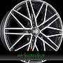 MILLE MIGLIA MM1023 8x18 5x108 ET45.00 black polished