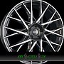 DOTZ FUJI 7,5x18 5x108 ET48.00 dark - schwarz frontpoliert