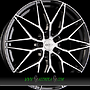 DOTZ SUZUKA 8x18 5x108 ET45.00 dark - schwarz frontpoliert