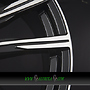AEZ MONTREAL 7,5x18 5x114,3 ET50.00 dark - schwarz glänzend frontpoliert