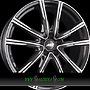 AEZ MONTREAL 7x18 5x100 ET39.00 dark - schwarz glänzend frontpoliert