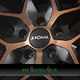 RONAL R71 8,5x20 5x112 ET20.00 jetblack copper matt