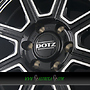 DOTZ KALAHARI 7x16 6x139,7 ET24.00 dark - schwarz poliert