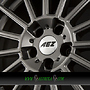 AEZ STEAM 8,5x20 5x114,3 ET35.00 graphite - graphite matt