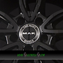 MAK EVO 9x19 5x112 ET50.00 gloss black mirror ring