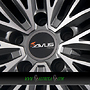 AVUS AC-M08 9x20 5x112 ET40.00 anthracite polished