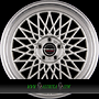 BORBET B 8,5x19 5x112 ET30.00 silver rim polished