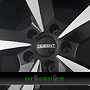 DEZENT AO 7,5x19 5x114,3 ET49.50 dark - schwarz frontpoliert