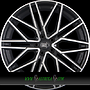 MILLE MIGLIA MM1023 8,5x20 5x108 ET45.00 black polished