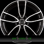 MAK EVO 9x20 5x112 ET57.00 black mirror face