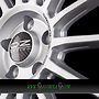 OZ SUPERTURISMO LM 8x18 5x114,3 ET45.00 matt race silver + black lettering