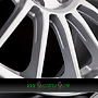 OZ SUPERTURISMO LM 8x18 5x114,3 ET45.00 matt race silver + black lettering