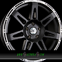 EXTREME EXTREME 8,5x17 5x127 ET30.00 schwarz-silber