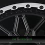 FONDMETAL BLUSTER 8,5x17 6x139,7 ET25.00 matt black machined lip