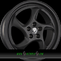  TURBO 9x19 5x108 ET42.00 schwarz stumpfmatt gepulvert