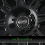 DOTZ LONGBEACH 9x20 5x108 ET38.50 black - schwarz glänzend