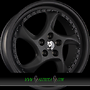  TURBO S 9x19 5x108 ET42.00 schwarz stumpfmatt gepulvert