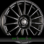 OZ SUPERTURISMO DAKAR 8,5x20 5x112 ET30.00 matt black + silver lettering