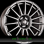 OZ SUPERTURISMO DAKAR 8,5x20 5x112 ET30.00 matt graphite + silver lettering