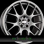 BBS CH-R 9x20 5x120 ET44.00 titan matt mit edelstahl anfahrschutz