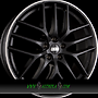 BBS CC-R 8x19 5x108 ET45.00 schwarz seidenmatt