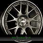 BBS CH-RII 9x20 5x130 ET48.00 radstern platinum matt - felgenbett schwarz matt