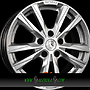  K2 HD 7,5x17 5x114,3 ET45.00 hypersilver