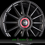 AVUS AC-M09 8x18 5x108 ET45.00 black cap rosso