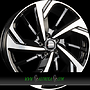 AUTEC RIXON (RX) 7x18 5x100 ET39.00 schwarz poliert