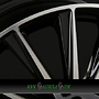 KESKIN KT18 TURBO 7x17 5x112 ET48.00 black front polish (bfp)